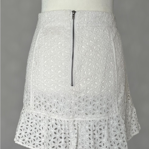 Pins And Needles Skirt Size 8 Urban Outfitters Floral Mini Skirt  Lace Lined - Picture 2 of 12